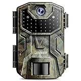 iZEEKER Wildkamera 32MP HD, Wildtierkamera mit 940nm No Glow Infrarot LEDs, Wildkamera mit...