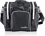 Athletico Bowling-Tasche für Einzelbälle, Einzelball-Tragetasche mit gepolstertem Ballhalter,...