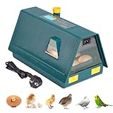 MUALROUS 10-20 Eier-Inkubator, Inkubatoren für Bruteier, automatischer Eierwender mit...