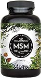 MSM Tabletten - 2000mg MSM (Methylsulfonylmethan) je Tagesdosis - 365 Tabletten (6 Monate) - Mit...