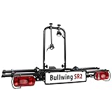 Bullwing SR2 - Fahrradträger für 2 Fahrräder auf die Auto Anhängerkupplung abklappbar...