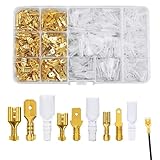 315 Stück Kabelschuhe Set,2,8 Mm 4,8 Mm 6,3 Mm Kabelstecker Set,Kabelschuhe, Kabelschuhe...