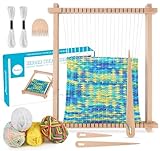 Homewit Webrahmen für Kinder, Webrahmen für Kinder ab 4 Hochwertiger Weben Groß 24 x 28cm und...