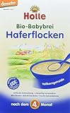 Holle Bio-Babybrei Haferflocken, 3er Pack (3 x 250 g)