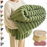 CozyComfort Fleecedecke-Unglaublich weich&kuschelig,Super Cozy and Warm Fleece Blanket Faux Rabbit...