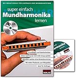 Super einfach Mundharmonika lernen - Lehrbuch mit MP3-CD - HH1034-9783866263734