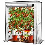 KESSER® Premium Tomatengewächshaus Foliengewächshaus, Gewächshaus klein, Tomatenhaus, Treibhaus...