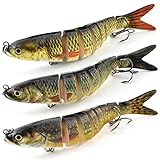 Wobbler Set Jerkbait Angelköder Kunstköder Fisch Angeln Forellen köder Swimbait Angelset für...