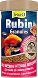 Tetra Rubin Granules - Fischfutter in Granulatform mit natürlichen Farbverstärkern, unterstützt...