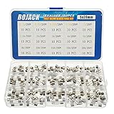 BOJACK 15 Values 150pcs Schnellschlag Glassicherungen Sortiment Set 5x20mm Sicherung 250V...