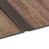 Gedotec Übergangsleiste flach - 1 Stück Bodenprofil selbstklebend | Aluminium Bronze eloxiert |...