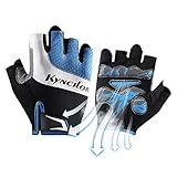 Povanjer Kajak-Handschuhe - Mountainbike-Reithandschuhe mit atmungsaktivem Gelpolster | Rennrad-...