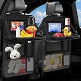 2 Stück Auto-Organizer Rücksitz, Autositz-Organizer Kinder-Rückbank, Großer Rückenlehnenschutz...