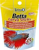 Tetra Betta Larva Sticks - Fischfutter in Form von Futtersticks für Kampffische und andere...