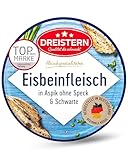 DREISTERN Eisbeinfleisch in feinem Aspik 200g I Ohne Speck & Schwarte I Herzhafte Spezialität in...