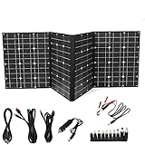 frides 150W Faltbares Solarpanel Für Solargeneratoren Powerstation, Solar Panel Mit MC-4, DC- Und...