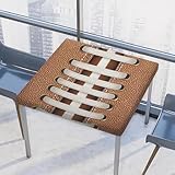 Entemne Quadratische Tischdecke mit elastischem Rand, American Football-Spitzentischdecken, 86 x 86...