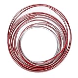 Gatuida Selbstklebende PVC Zierleiste Silber Flexible Wand Deckenleiste Wasserfeste Eckverblendung...