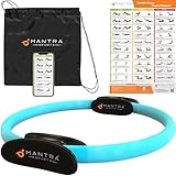 MANTRA SPORTS Pilates Ring Fit Fitness Ring Beckenbodentrainer für Frau & Männer, Beckenboden...