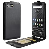 HualuBro BlackBerry KEY2 Hülle, Premium PU Leder Leather HandyHülle Tasche Schutzhülle Flip Case...