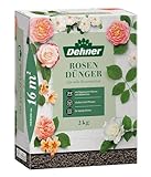 Dehner Rosendünger, hochwertiger Dünger für Rosen, organisch mineralischer NPK-Dünger, mit...