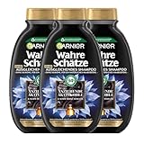 Garnier Ausgleichendes Shampoo, Gegen schnell fettende Kopfhaut und trockene Haarlängen, Mit...