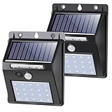 SALCAR Solarlampen für Außen mit Bewegungsmelder, Superhelle Solarleuchte Aussen, IP44...