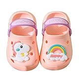 Unisex Gartenschuhe Clogs Kinder Gartenschuhe Kuschelige Hausschuhe Latschen Sommer rutschfeste...