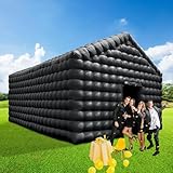 Großes aufblasbares Nachtclub-Würfelzelt, aufblasbares tragbares Luftwürfelzelt, Pavillon,...