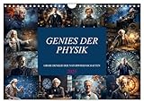 Genies der Physik (Wandkalender 2025 DIN A4 quer), CALVENDO Monatskalender