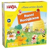HABA – Meine ersten Spiele: Hanni Honigbiene – Kooperatives Würfel- und Farbspiel – Für...