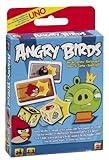 Mattel W3969 - Mattel Spiele - Angry Birds Kartenspiel, basierend auf der beliebten App