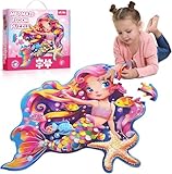 BenBen Große Bodenpuzzle ab 3 4 Jahre, Puzzle für Kinder 52 Teile 66x70 cm, Geschenk für...