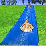 Purple Star 10x3M Water Slip Slide - Rasen Wasserrutschen - Slip and Slide Wasserrutsche mit 14...