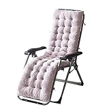 Dicke Auflagen für Gartenliege Outdoor Liegestuhl Polster Bequeme Liegestuhl Auflage Liege-...