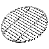 Grillgitter Ersatz 15 Zoll runde hitzebeständige Edelstahl-Grill-Grillrost, tragbar leicht zu...