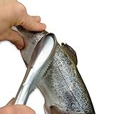 MASCHOTA® Fischschuppenschaber Fischschuppen Entferner aus rostfreiem Edelstahl, Fischentschupper...