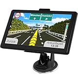 Navigationsgerät für Auto LKW 2024 - Jimtour GPS Navi Auto 7 Zoll PKW LKW Navigation mit Europa UK...