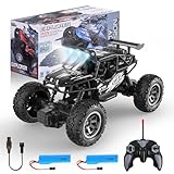 Weinsamkeit 1:20 Ferngesteuertes Auto, Offroad für Junge Draußen mit 2-Akku, 2,4 GHz RC 20 km/h...