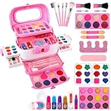 Make-up-Set für Kinder, Make-up-Set für Kinder – 26 Stück Fiktion Spiele echtes Make-up,...