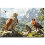 Puzzle 4000 Teile Adler, Puzzle 4000 Teile Erwachsene, Holzpuzzle Erwachsene mit Exquisiter...