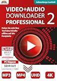 Video und Audio Downloader 2, Videos und Musik herunterladen von YouTube, ARD, ZDF Medietheken, kein...
