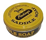 Fiebing's Saddle Soap Yellow Polish Cleans Leather Renew Revive Color 12 oz