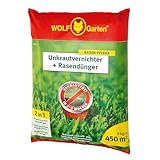 WOLF-Garten 2-in-1: Unkrautvernichter + Rasendünger SQ 450 (Rasendünger und Unkrautvernichter,...