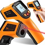 Retoo Infrarot Thermometer, Temperaturmessgerät, Digitale, Berührungslose, Laser...