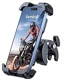 Lamicall Handyhalterung Motorrad, Handyhalter Fahrrad - 2024 Universal 360° Lenker Halter für...