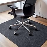 COSYLAND Bodenschutzmatte Bürostuhl 90 × 120cm - Schreibtischstuhl Unterlage - Bürostuhl...