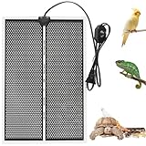 Dhqkqg Terrarium Heizmatte, 20W Einstellbar Wärmematte mit Temperaturregelung, Heizmatte mt...
