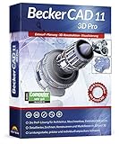 BeckerCAD 11 3D PRO für Windows 11 10 8 7 | Cad-Software für Architektur, Maschinenbau, Modellbau...