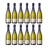 Bestheim Crémant d'Alsace Brut AOC Cremant weiss Frankreich inkl. FeinWert E-Book (12 x 0.75 l)